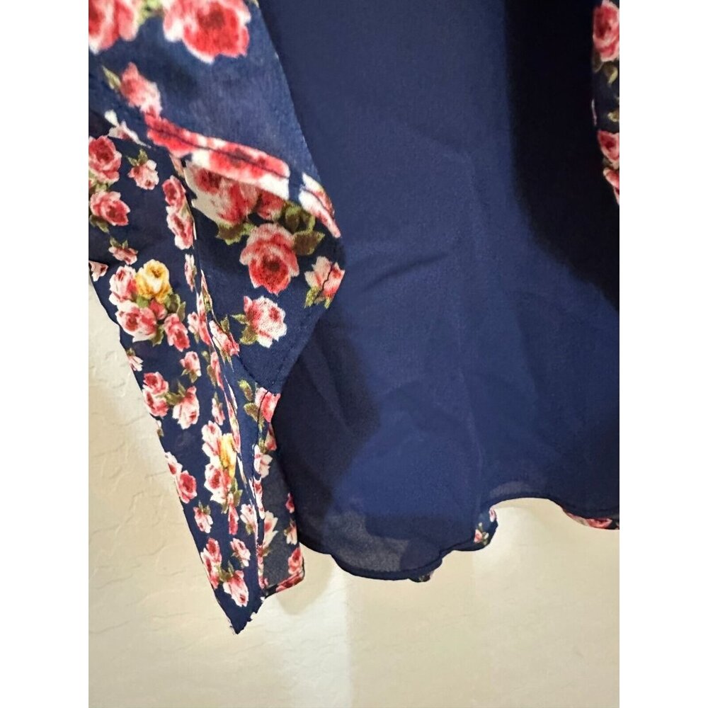 Y2K Floral Dainty Betsey Johnson Dress Size 2 Fairy Beachy Festival Pinup Event - Picture 8 of 13